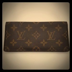 LV Checkbook Cover
